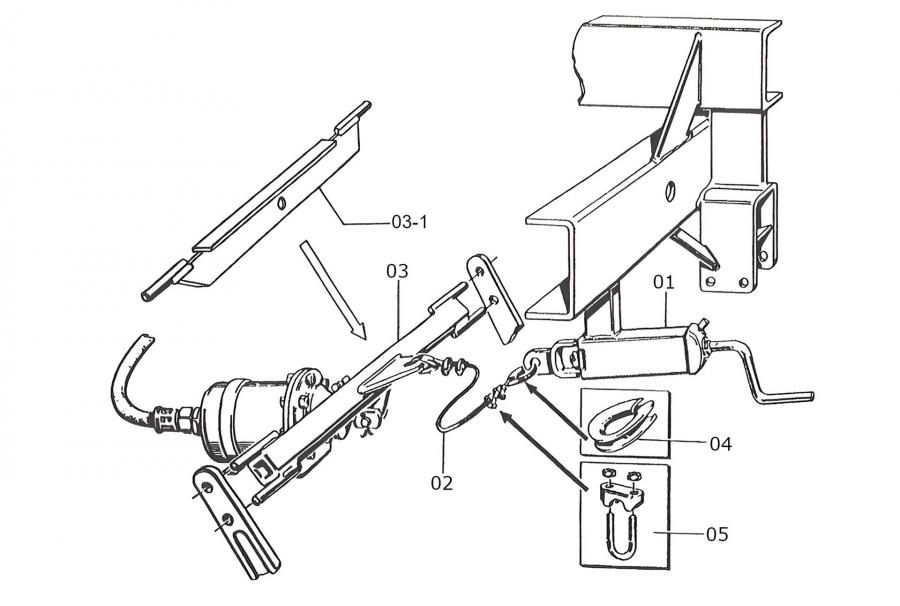 Feststellbremse Explosion