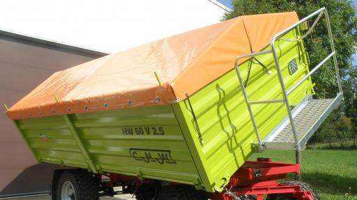 HW 60 V 2.5 durchgehende ZV, Rollplane, conowgrün